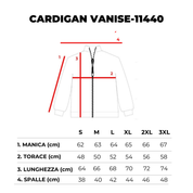 CARDIGAN VANISE DOPPIO FILO-11440