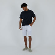 BERMUDA 100% LINO-11512|Colore:Bianco