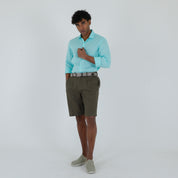 BERMUDA 100% LINO-11512|Colore:Verde