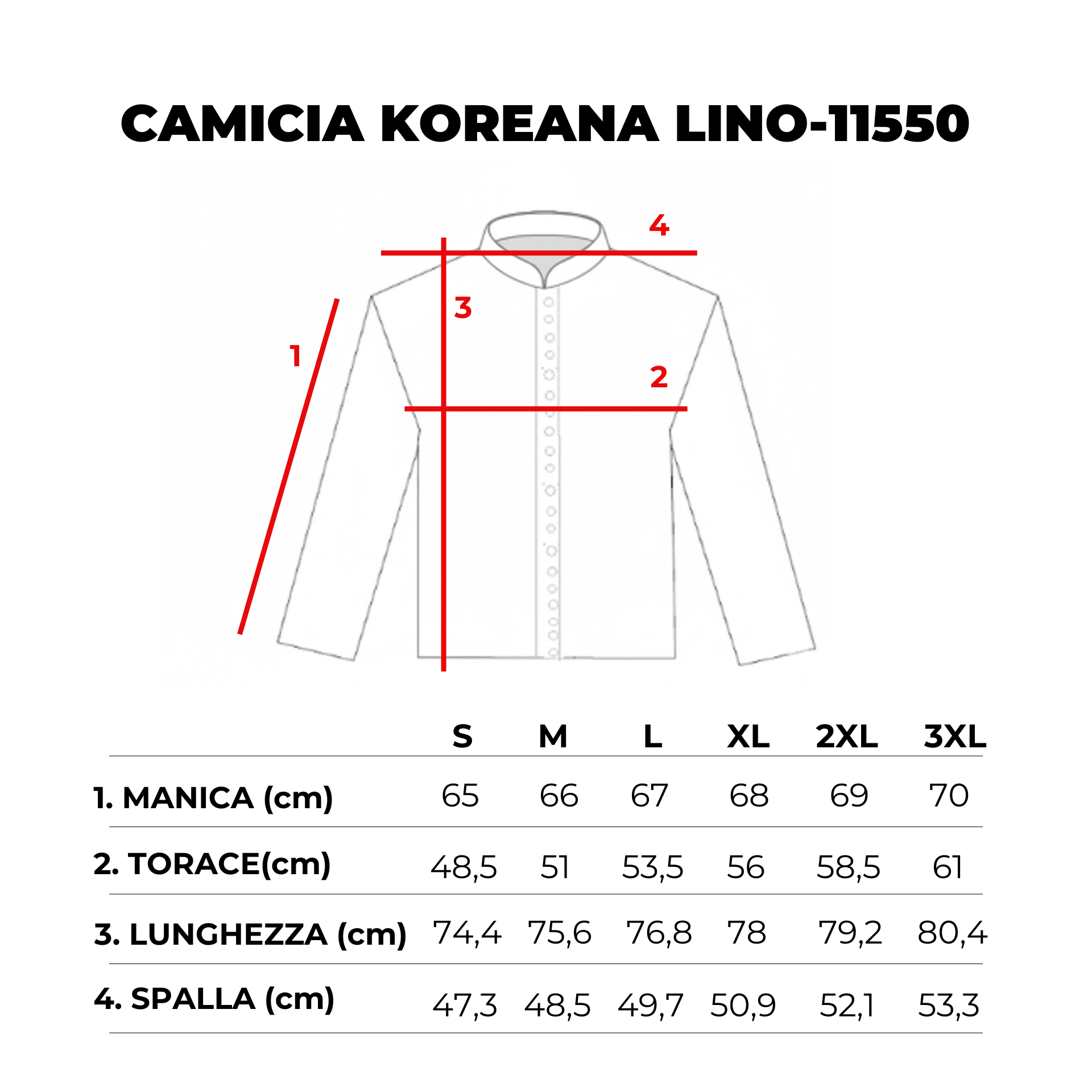 CAMICIA LINO COLLO KOREANO-11550|Colore:Fango