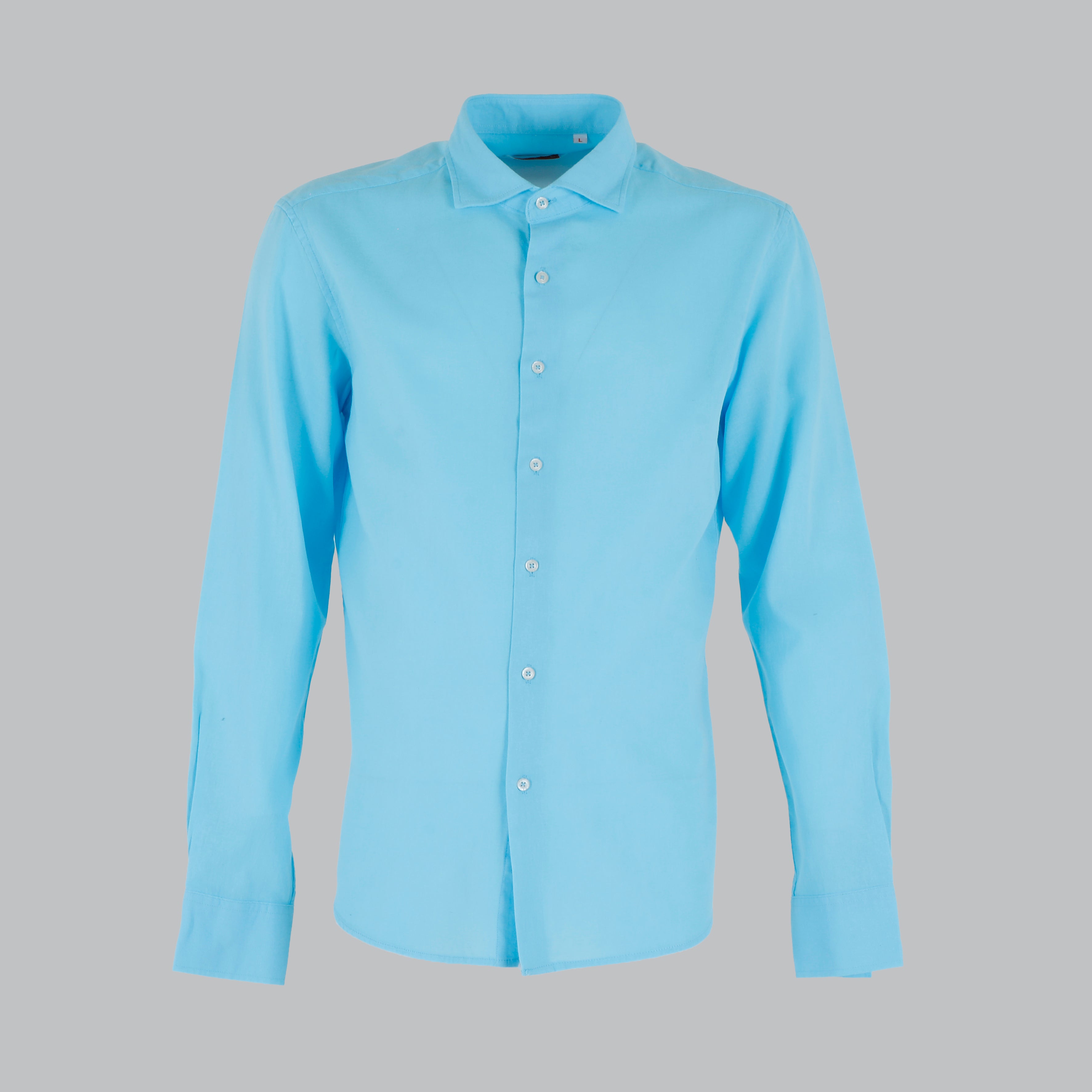 CAMICIA MIS LINO-11549|Colore:Turchese