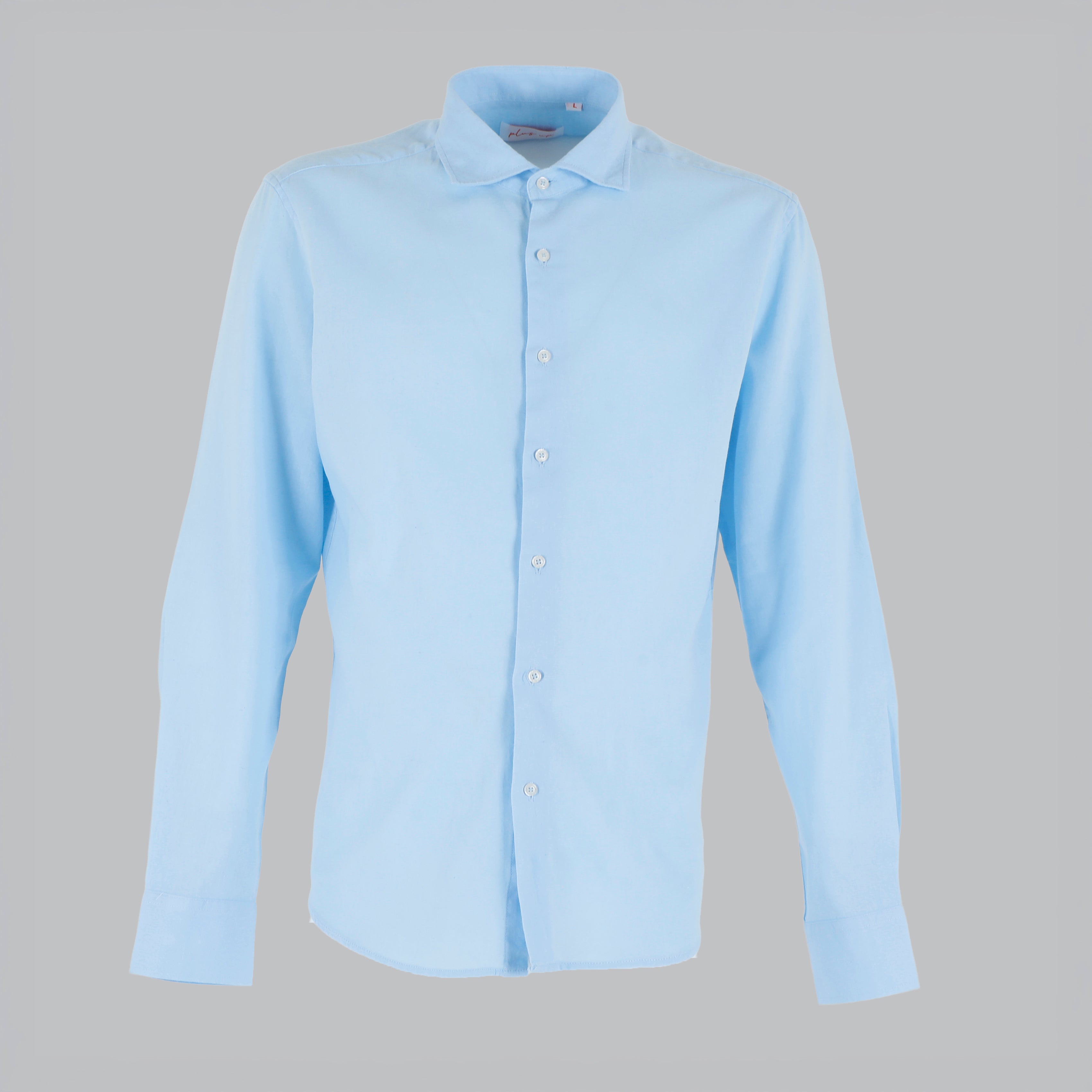 CAMICIA MIS LINO-11549|Colore:Celeste