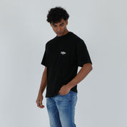 T-SHIRT POCKET RICAMO-11389|Colore:Nero