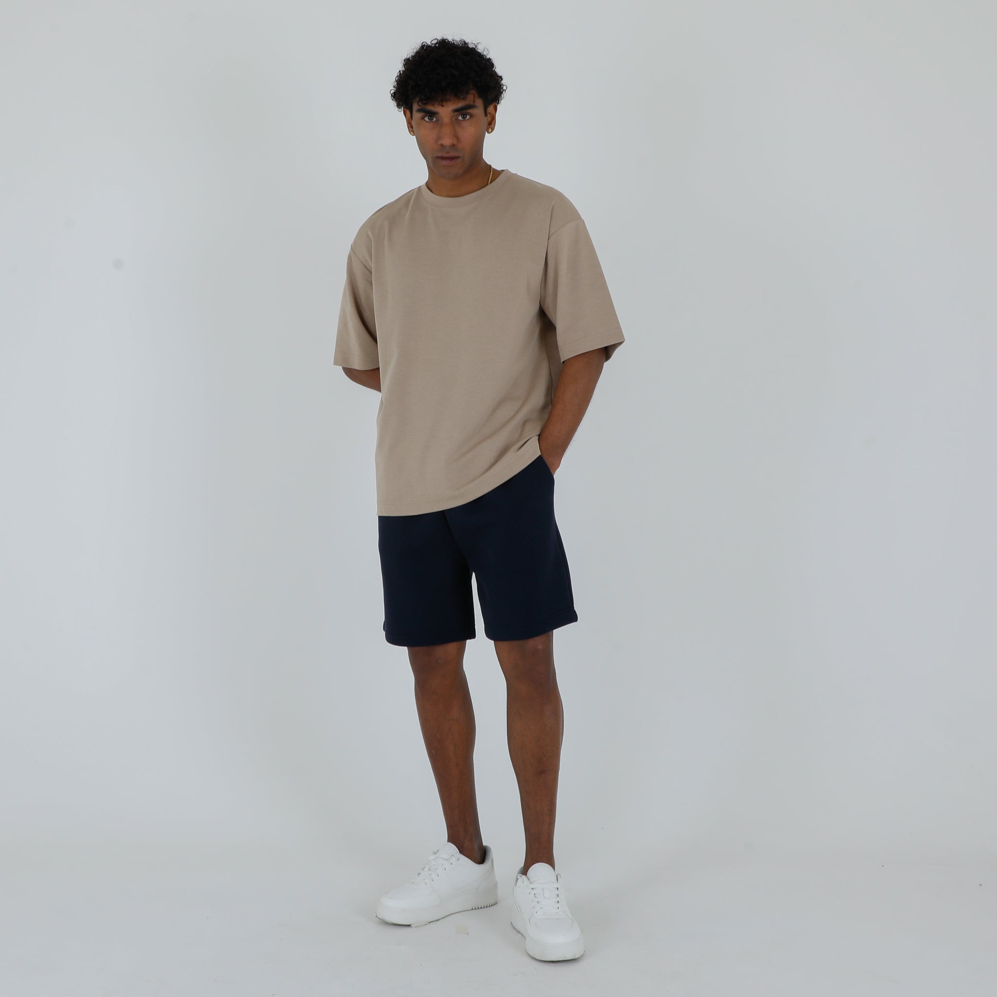 T-SHIRT RELAXED FIT-11595|Colore:Beige