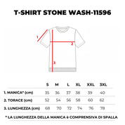 T-SHIRT KENNEDY STONE WASH-11596|Colore:Grigio