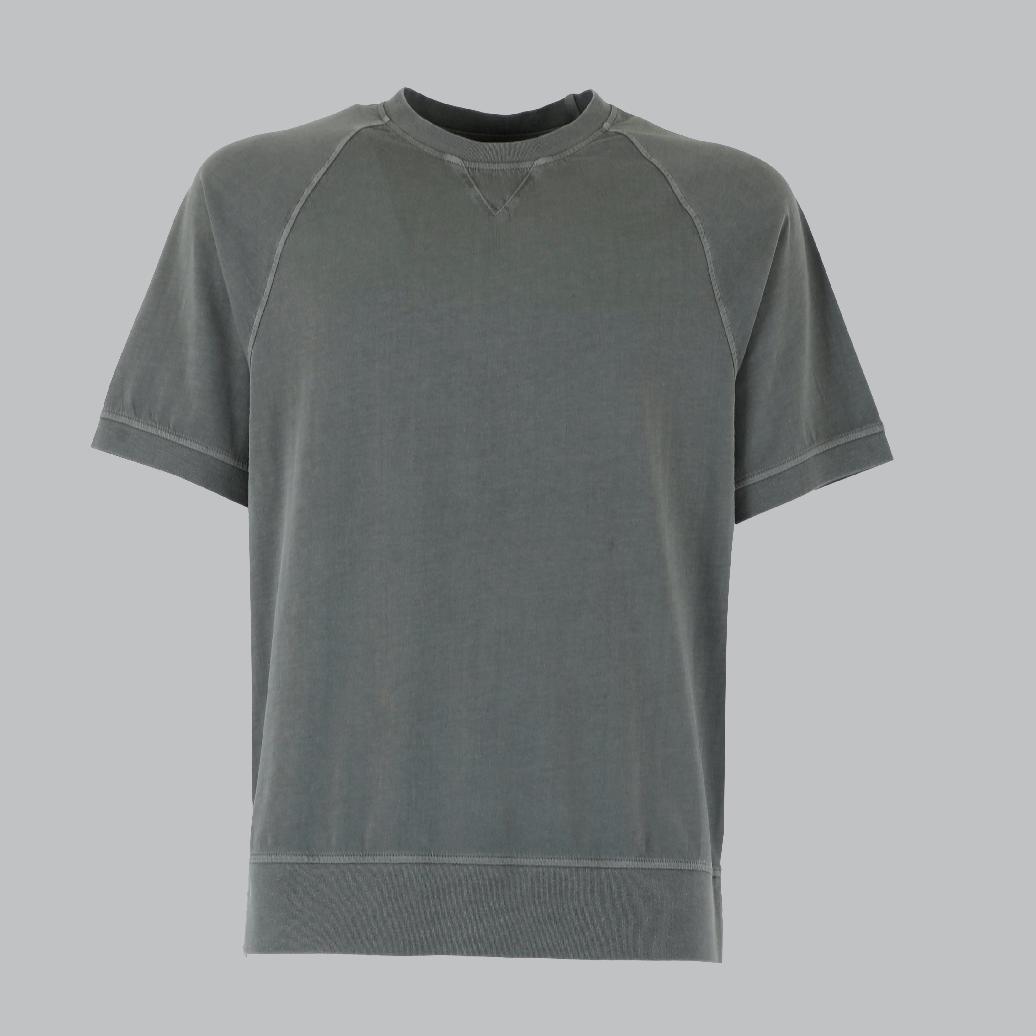 T-SHIRT KENNEDY STONE WASH-11596|Colore:Verde