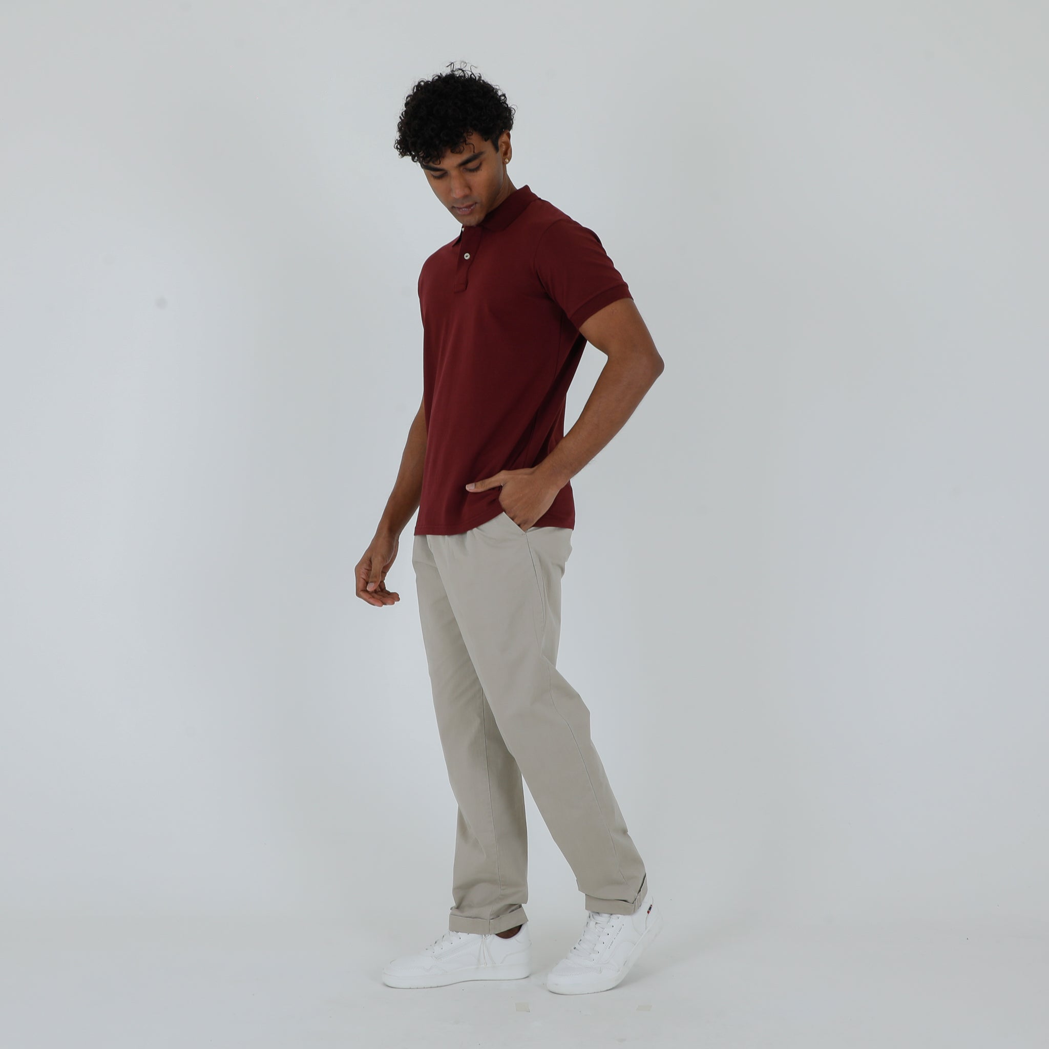 POLO BASICA  PIQUET - 11602|Colore:Bordeaux