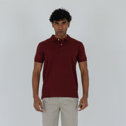 POLO BASICA  PIQUET - 11602|Colore:Bordeaux