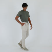 PANTALONE LINO-11511|Colore:Beige