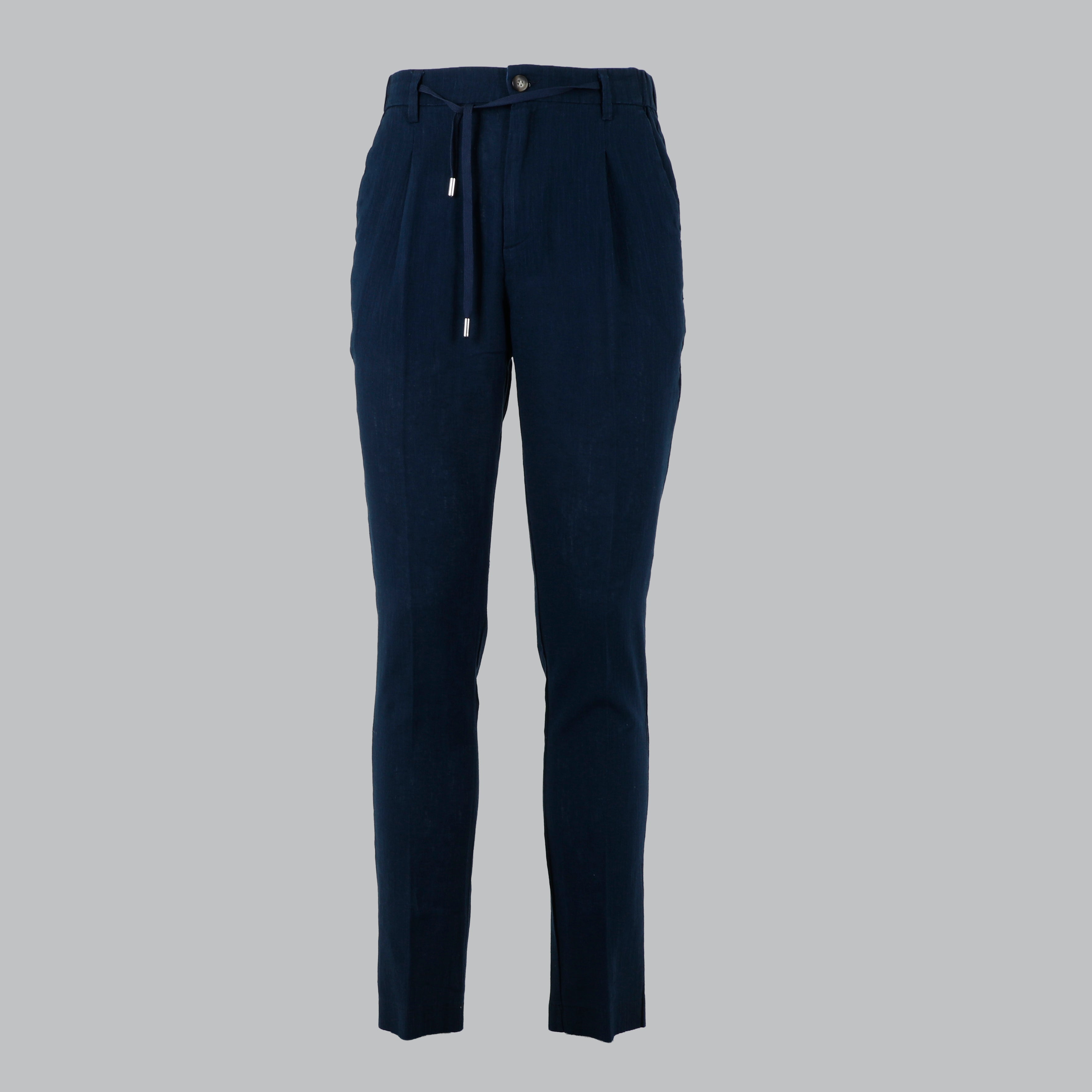 PANTALONE LINO-11511|Colore:Blu