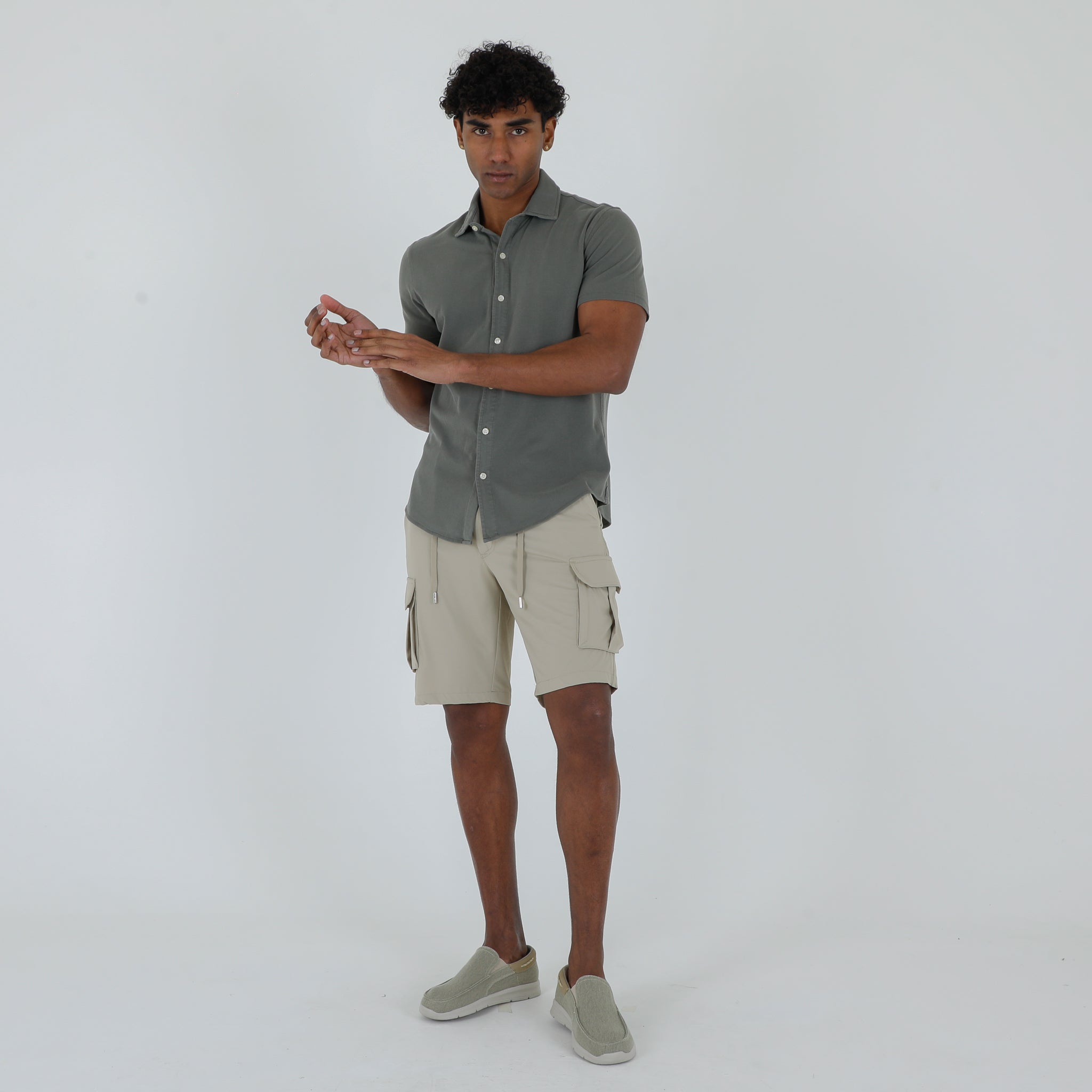BERMUDA NEW TECNICO CARGO-11558 |Colore:Beige