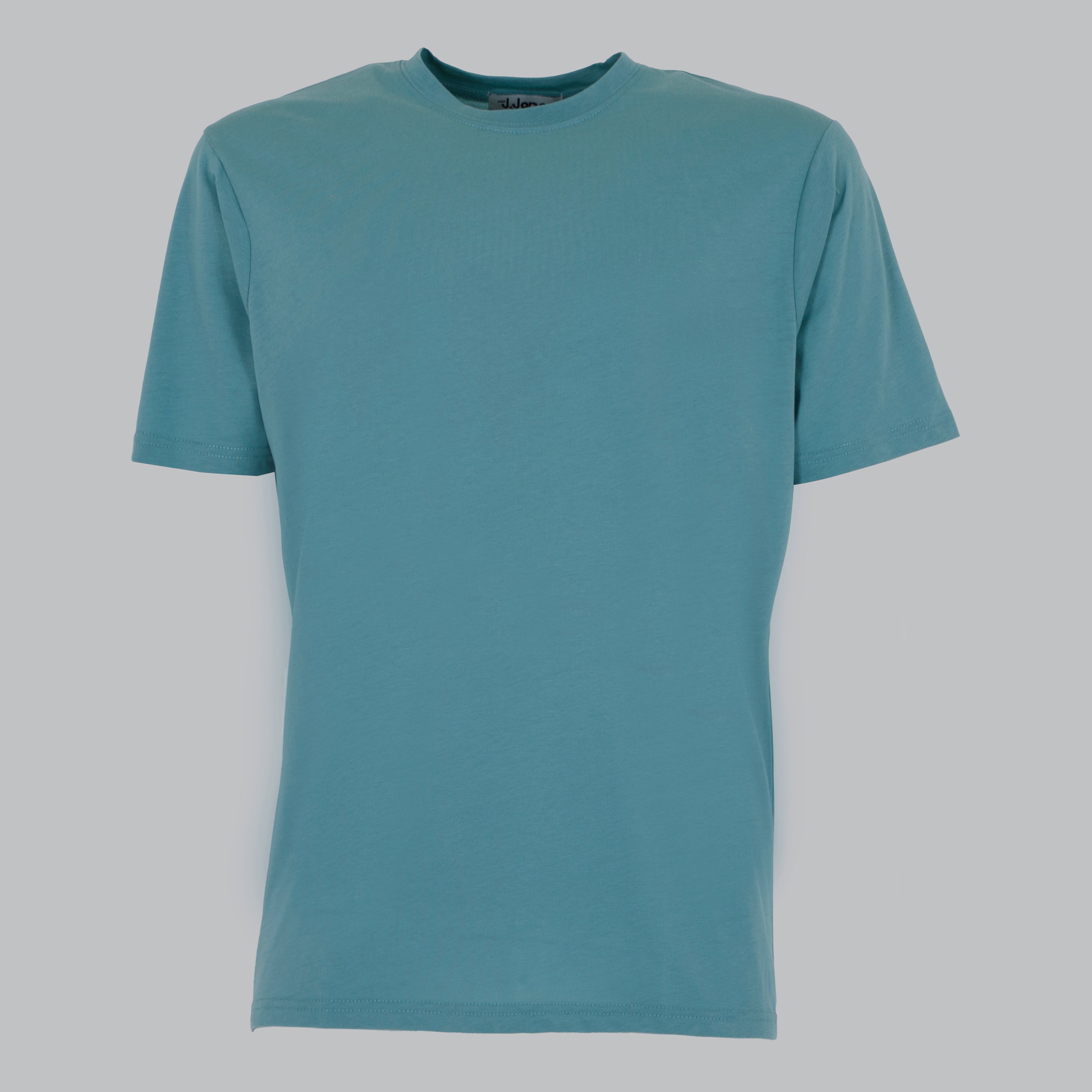 T-SHIRT BASIC 100% COTONE PREMIUM- 11361|Colore:Tiffany