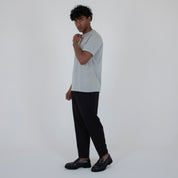T-SHIRT BASIC 100% COTONE PREMIUM- 11361|Colore:Grigio