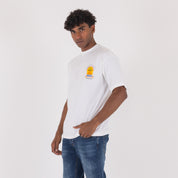 T-SHIRT FOUND MUSIC-11390|Colore:Bianco
