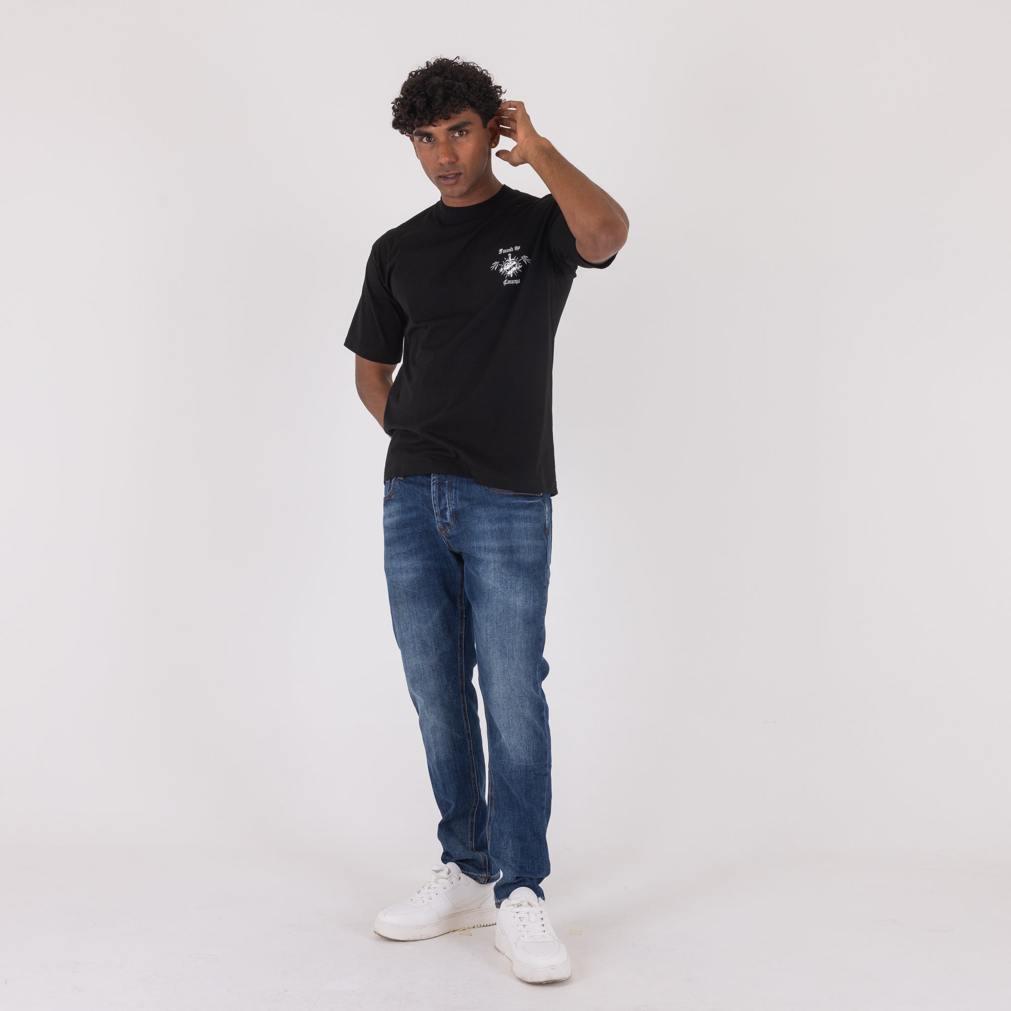 T-SHIRT GOTHIC SCHOOL-11391|Colore:Nero