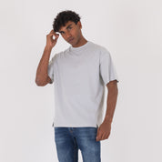 T-SHIRT JIM RICAMO-11392|Colore:Grigio