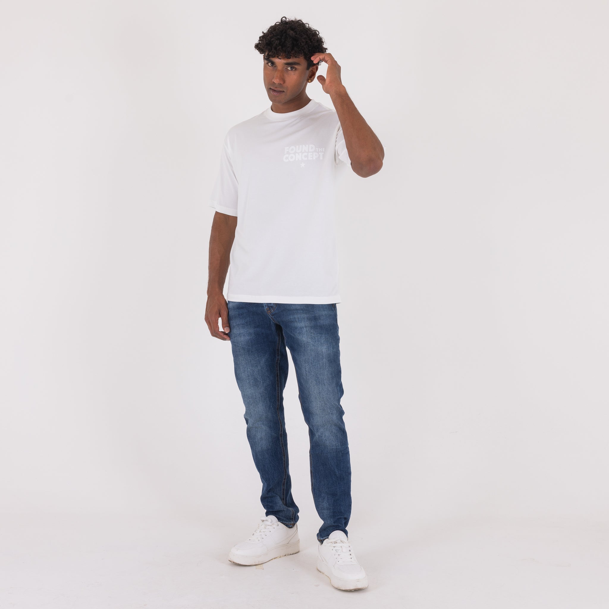 T-SHIRT LOGO FLEX-11398|Colore:Bianco