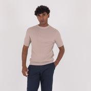 MAGLIA PIQUET MEZZA MANICA-11527|Colore:Sabbia
