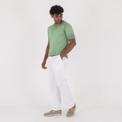 G/COLLO CREPE STONE WASH-11532|Colore:Verde