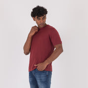 G/COLLO MISTO LINO-11536|Colore:Bordeaux