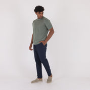 MAGLIA IN CANAPA-11538|Colore:Verde