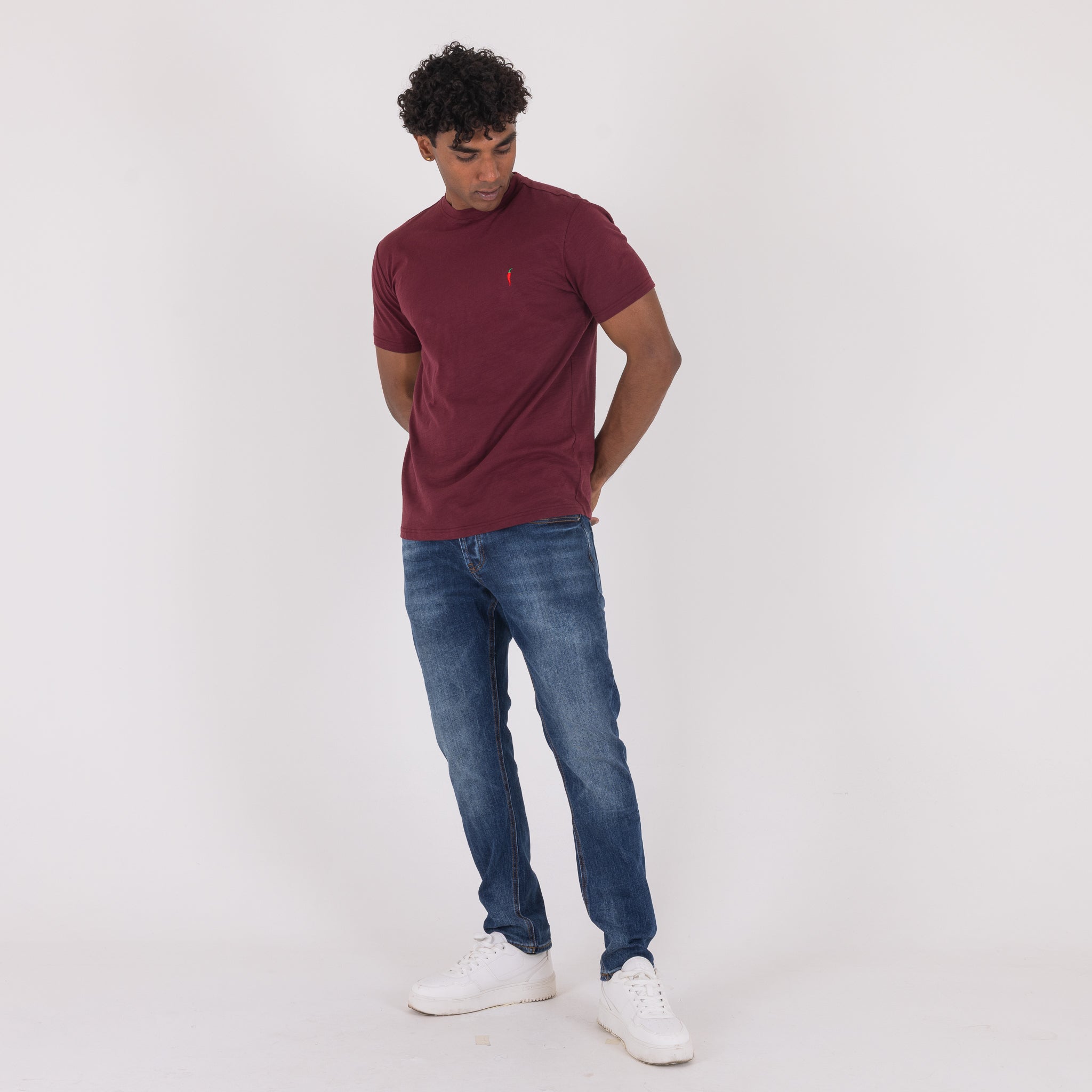 G/COLLO COTONE FIAMMATO-11542|Colore:Bordeaux