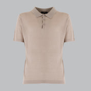 POLO MISTO LINO-11537|Colore:Beige
