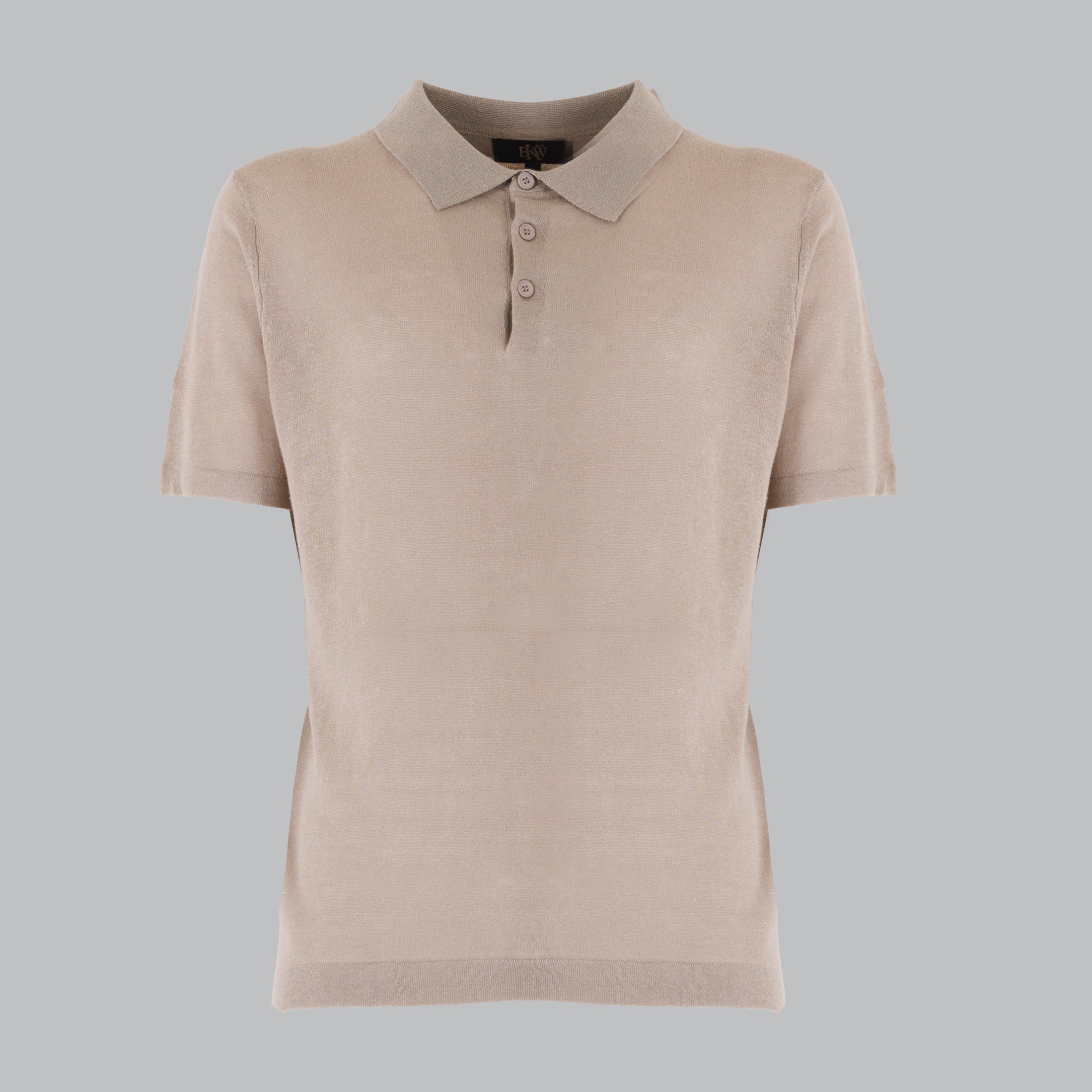 POLO MISTO LINO-11537|Colore:Beige