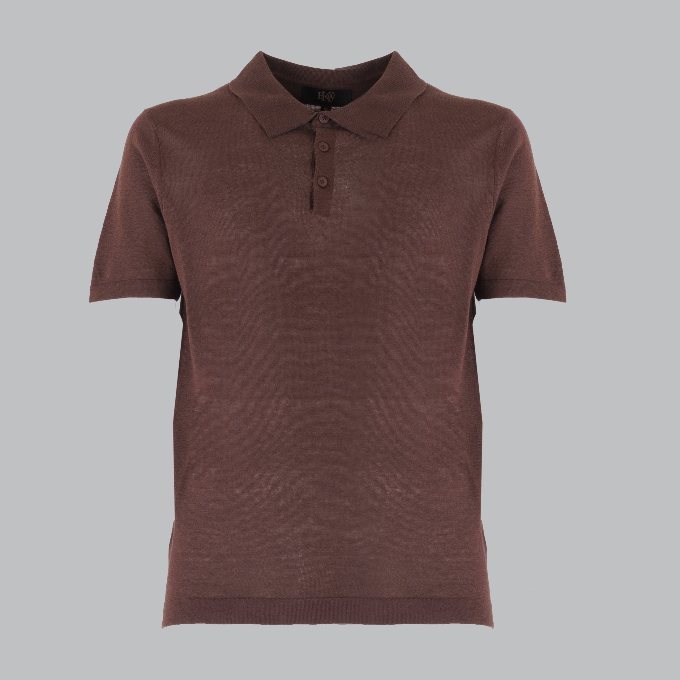 POLO MISTO LINO-11537|Colore:Moro