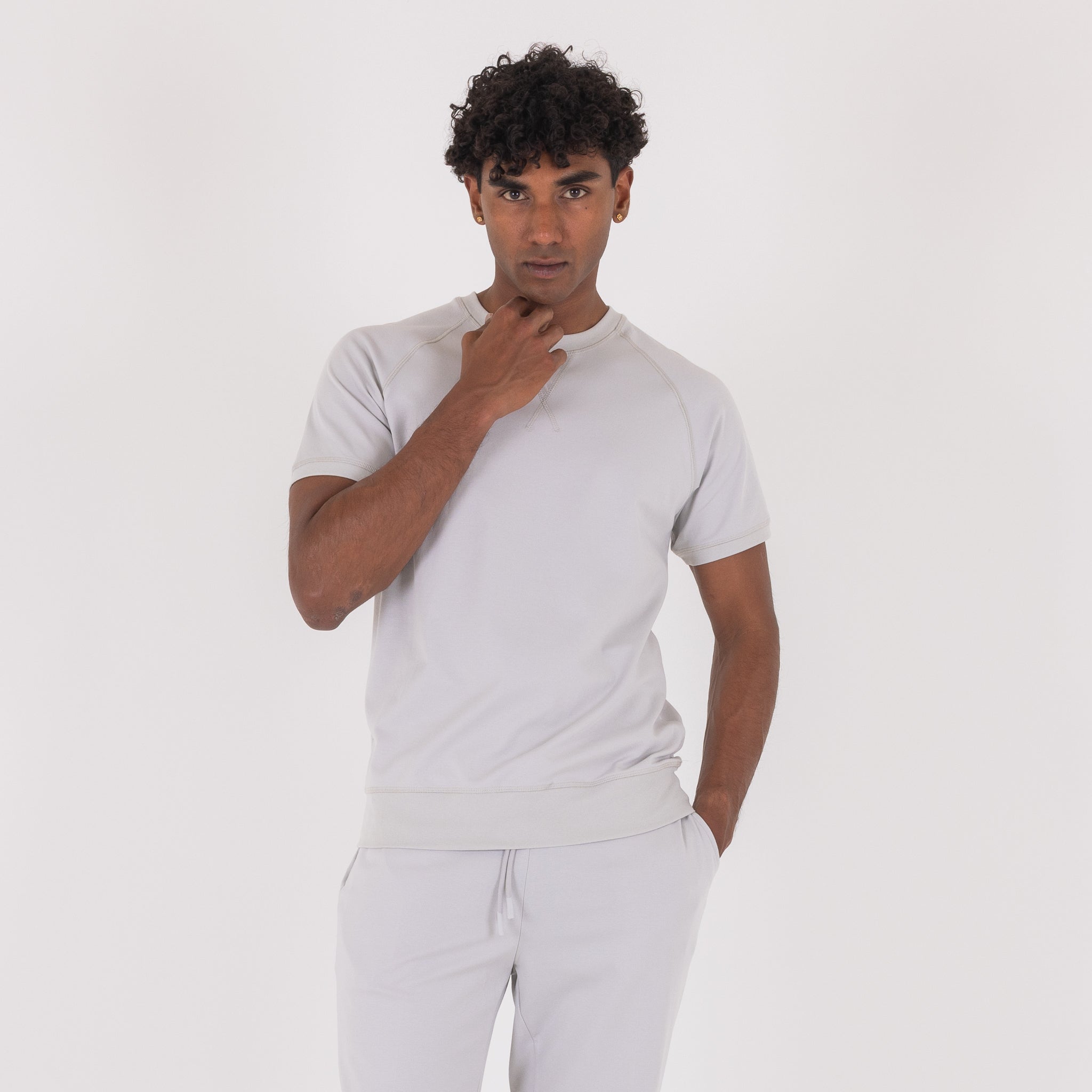 JOGGER RELAXED P.MILANO-11509|Colore:Ghiaccio