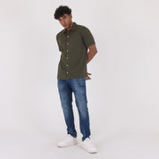POLO CAMICIA FIAMMATA-11543|Colore:Militare