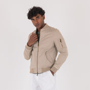 BOMBER COTONE ELICOPTER-11499|Colore:Beige