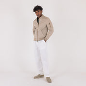 BOMBER COTONE ELICOPTER-11499|Colore:Beige