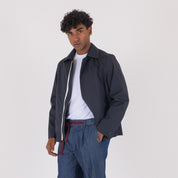 JACKET ZIP COLLO REVERS-11500|Colore:Blu