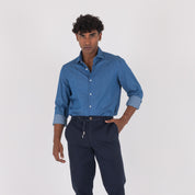 CAMICIA DENIM COTONE-11552|Colore:Unico