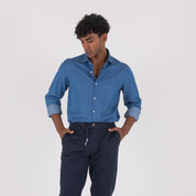 CAMICIA DENIM COTONE-11552|Colore:Unico