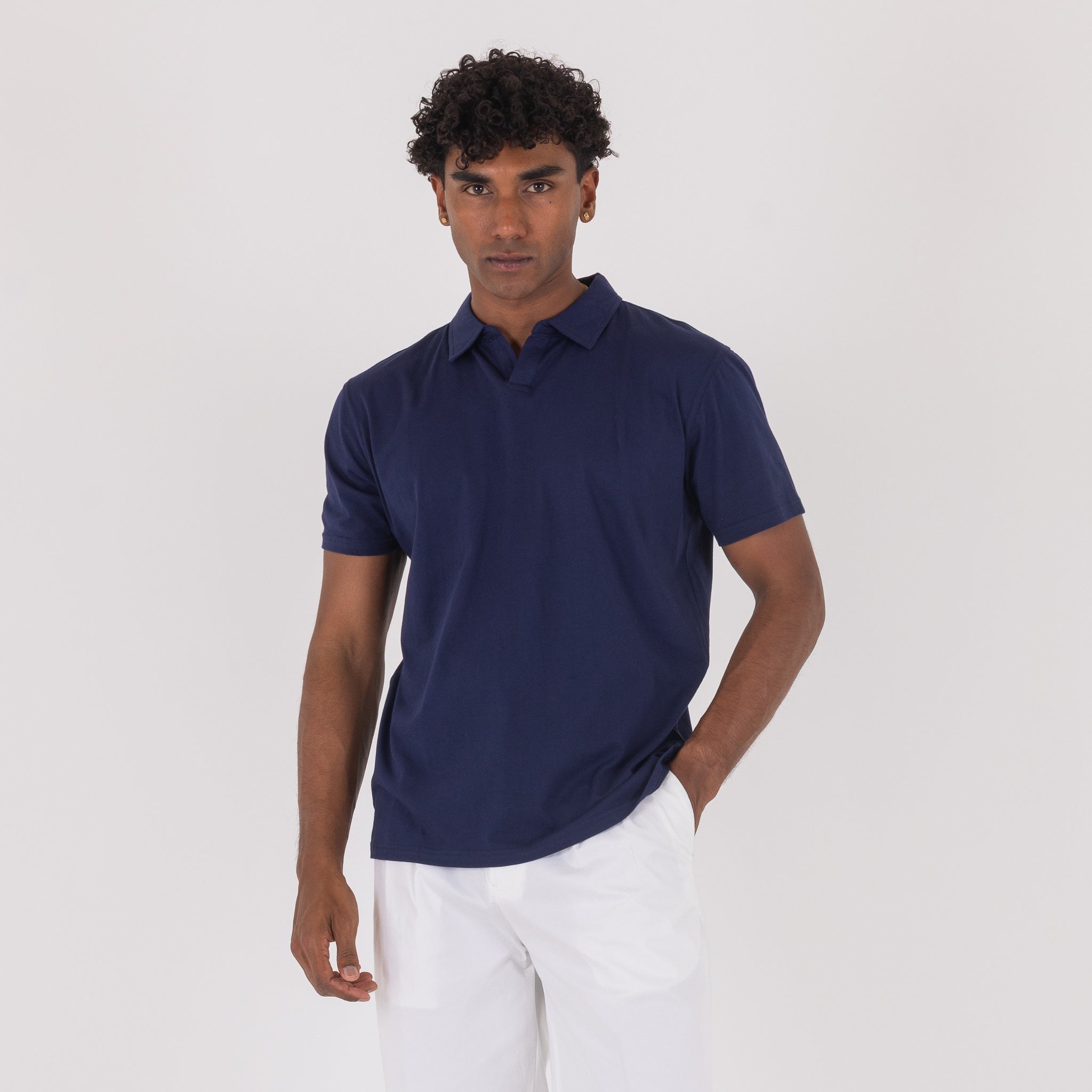 POLO DERBY COTTON-11541|Colore:Blu