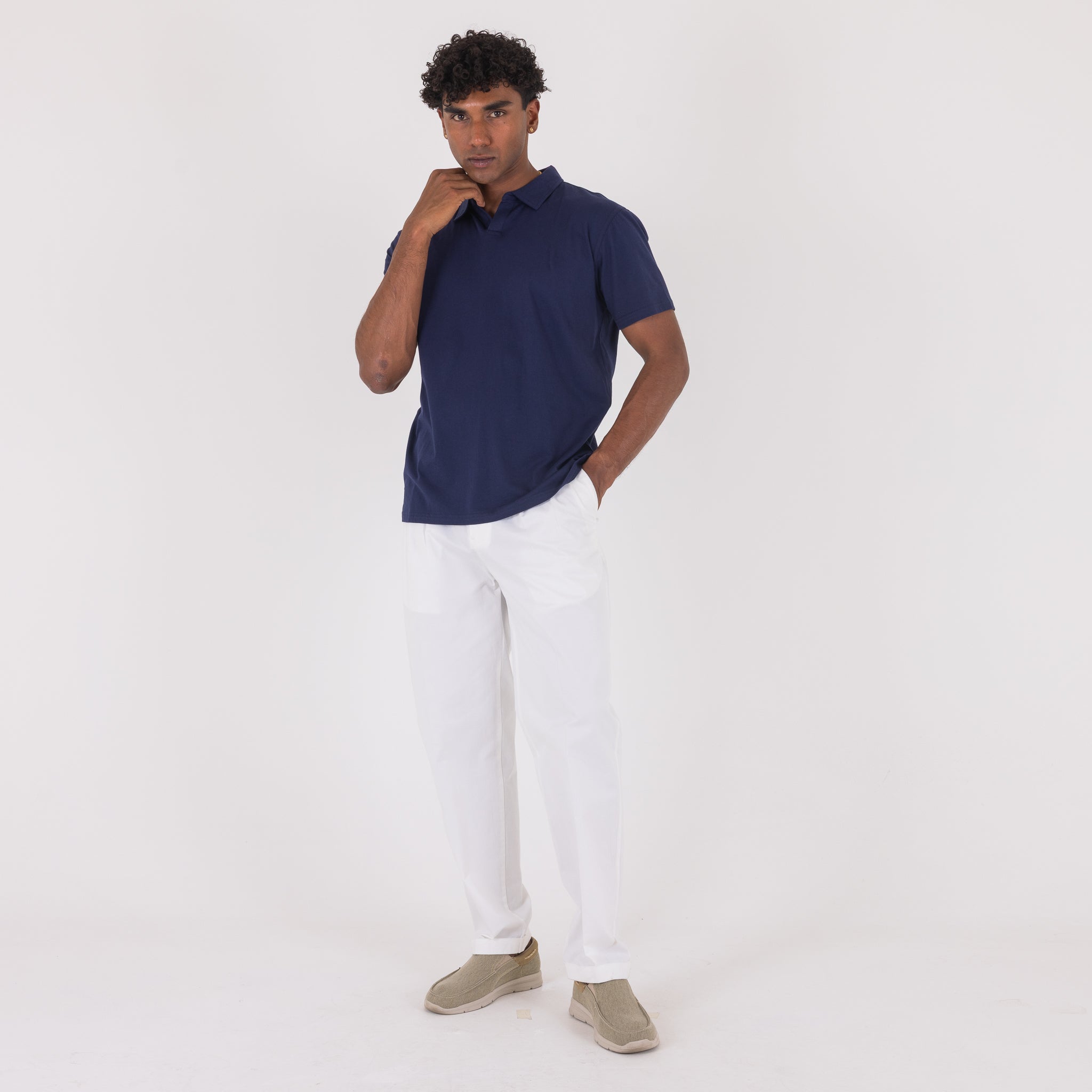 POLO DERBY COTTON-11541|Colore:Blu