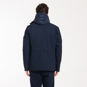 FIELD JACKET DOUBLE CON PIUMINO-11644|Colore:Blu