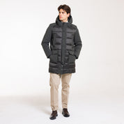 PARKA NEW ACCOPPIATO-11646|Colore:Verde