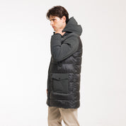 PARKA NEW ACCOPPIATO-11646|Colore:Verde