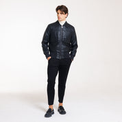 BOMBER ECOPELLE-11645|Colore:Nero