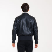 BOMBER ECOPELLE-11645|Colore:Nero