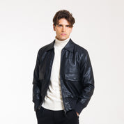 BOMBER ECOPELLE-11645|Colore:Nero