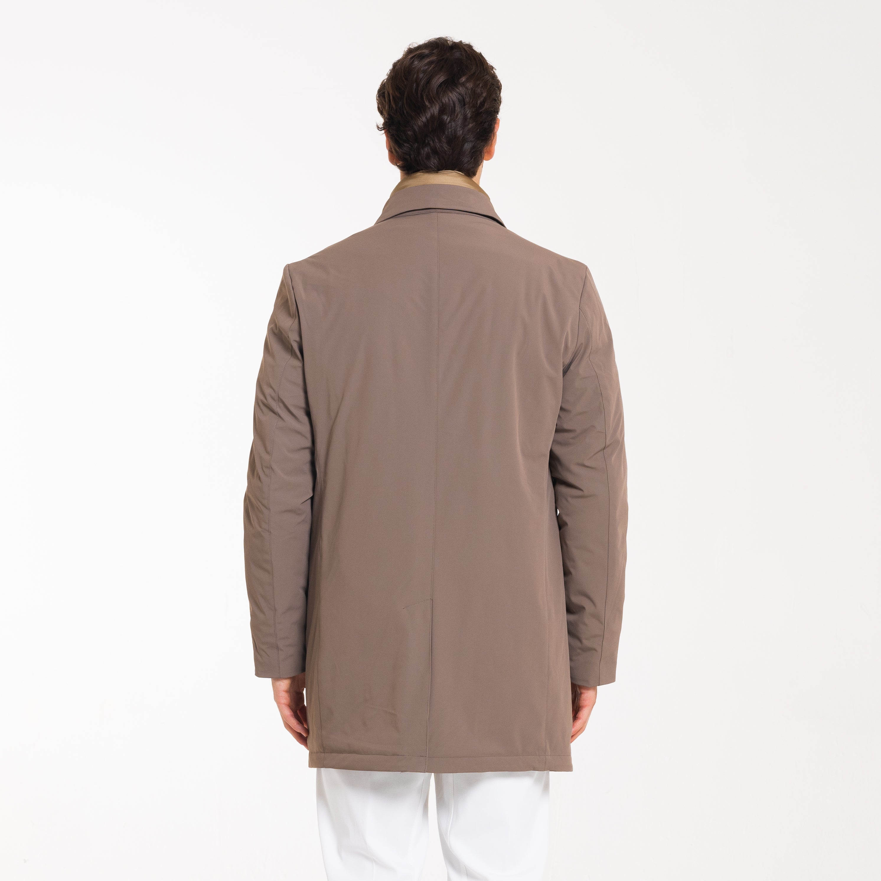 TRENCH TESSUTO TECNICO-11446|Colore:Beige
