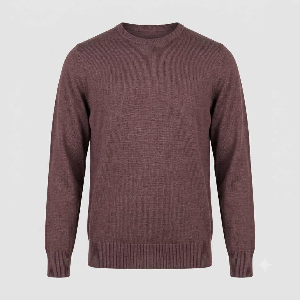 PULL. GIROCOLLO DOPPIO FILO-11618|Colore:Moro