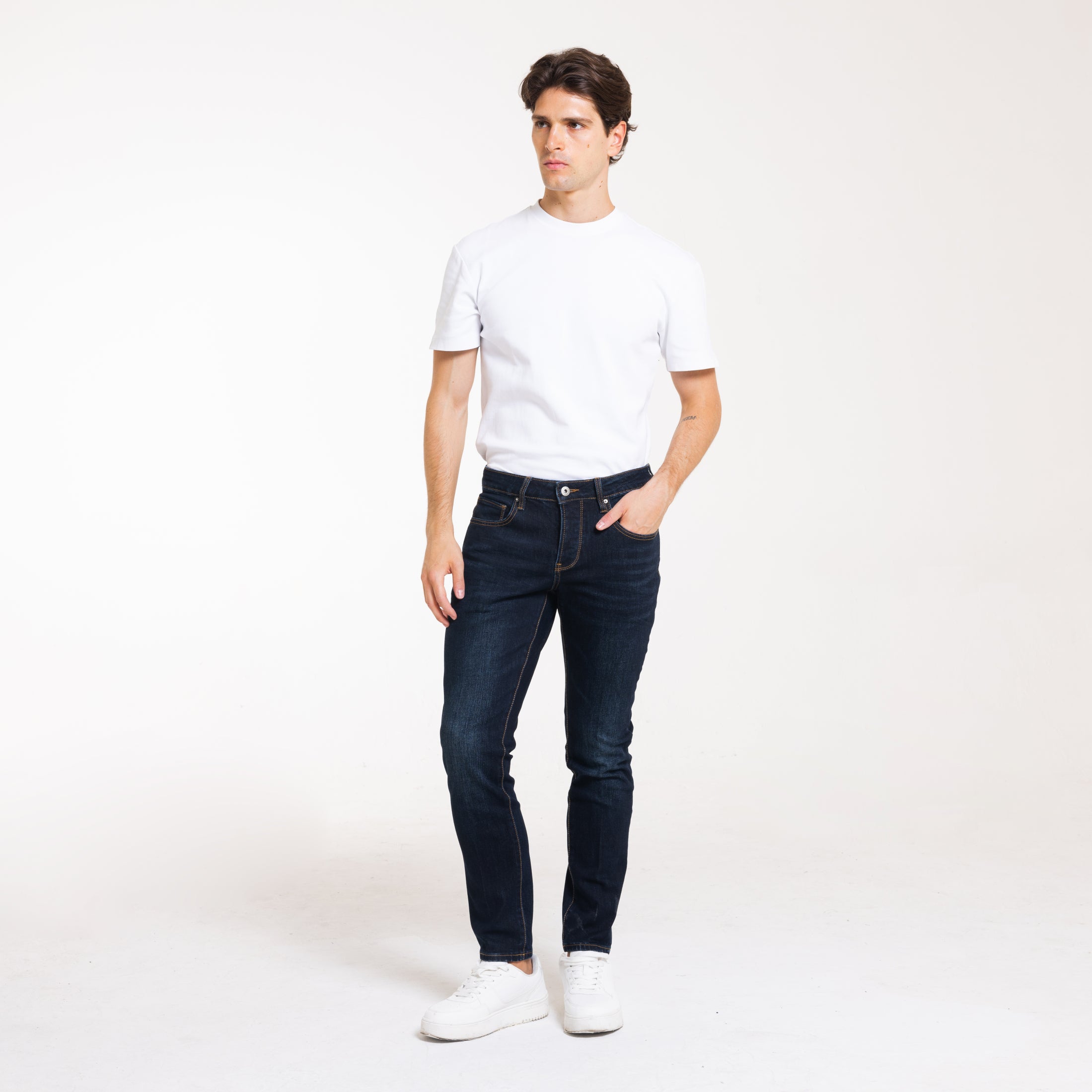 JEANS TEA WASH-11675|Colore:Unico