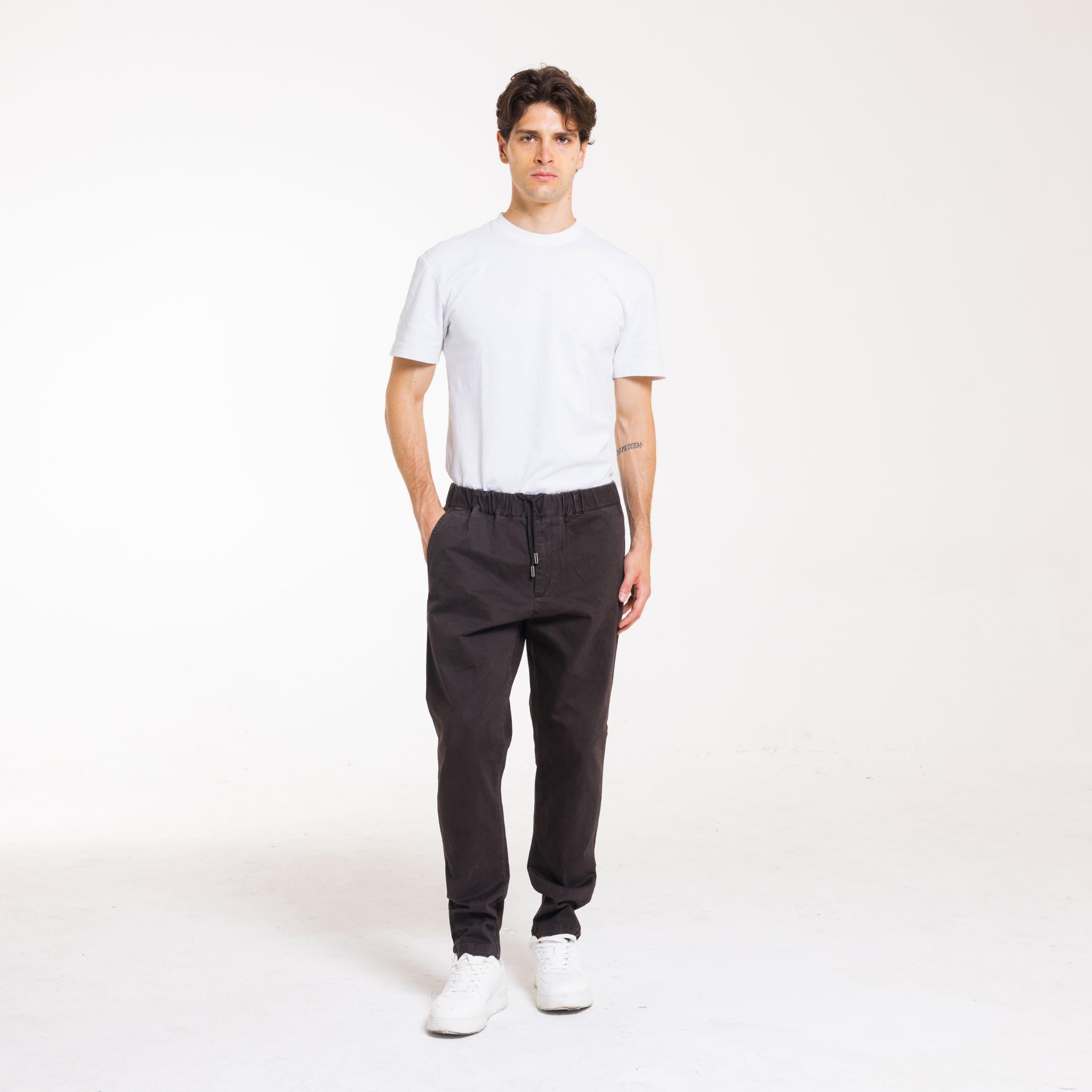 PANTALONE RELAXED-11661|Colore:Moro