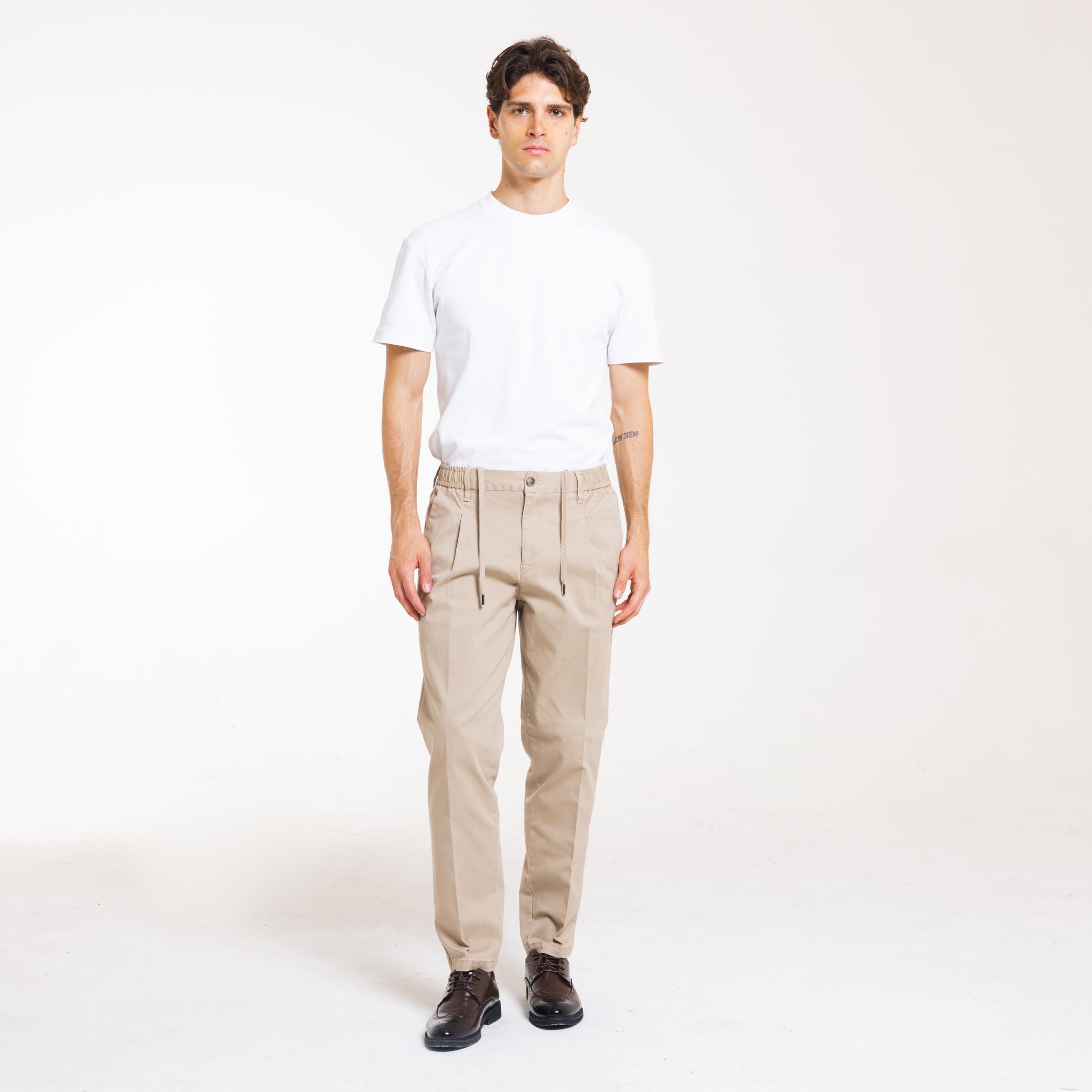 PANTALONI GOLD PRAY-11662|Colore:Beige