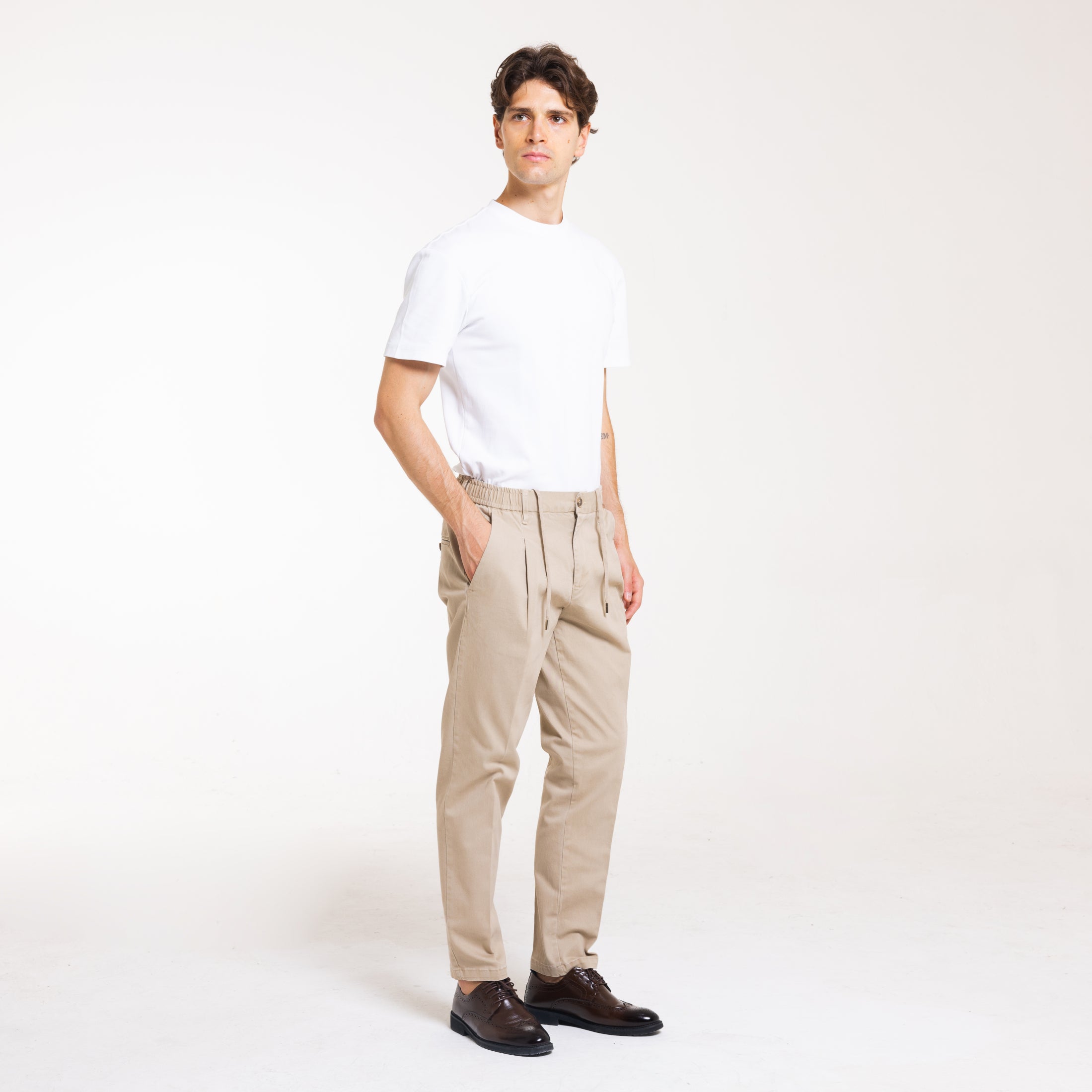 PANTALONI GOLD PRAY-11662|Colore:Beige
